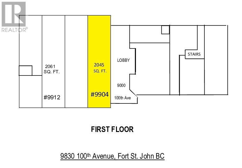 Retail For Lease 9904 100 Avenue, Fort St. John (Zone 60), British Columbia