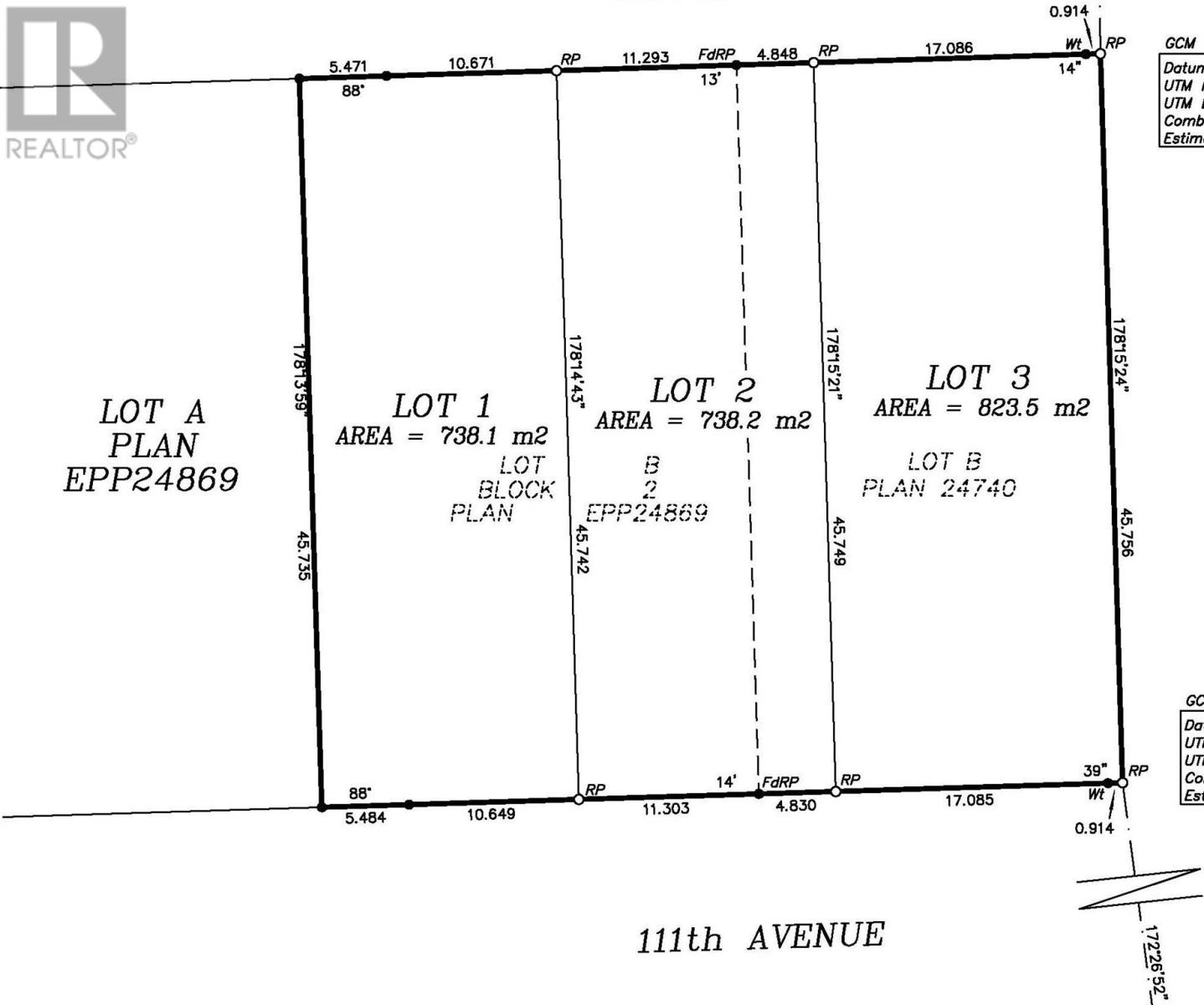 Vacant Land For Sale Lot 3 10004 111 Avenue, Fort St. John, British Columbia