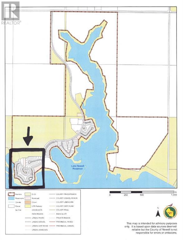 Vacant Land For Sale 78 White Pelican Way, Lake Newell Resort, Alberta