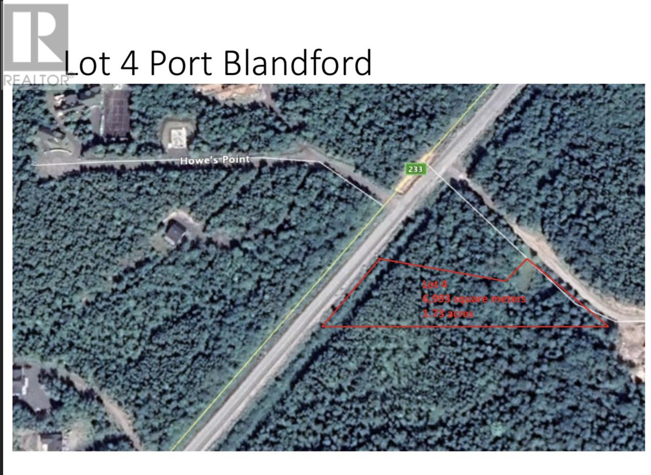 Vacant Land For Sale Lot 4 Bunyan's Cove Road, PORT BLANDFORD, Newfoundland & Labrador