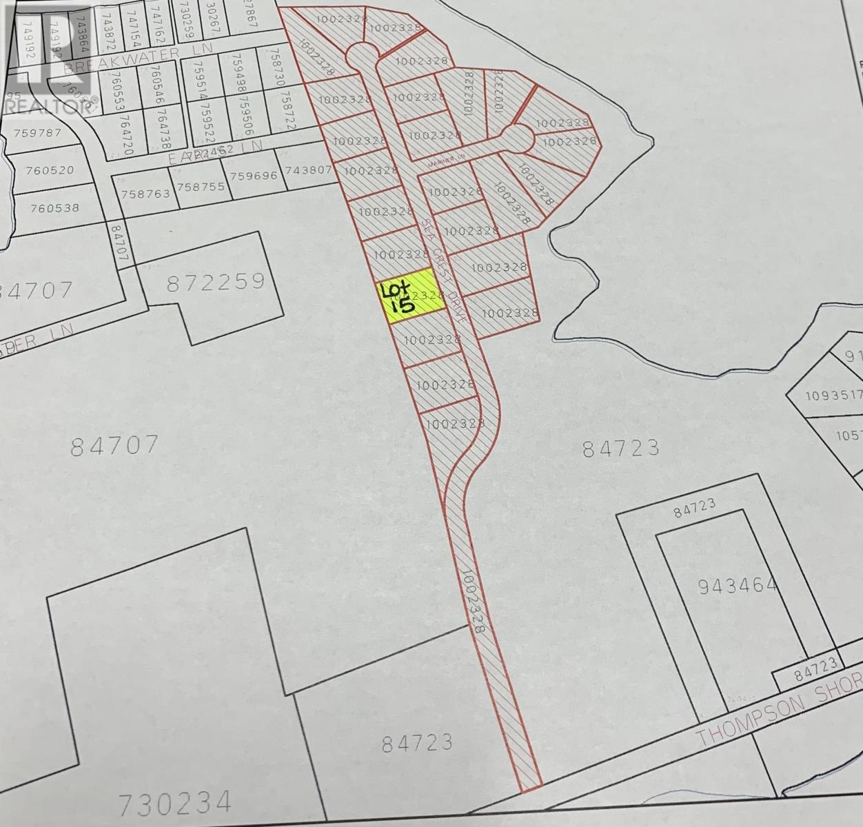 Vacant Land For Sale Lot 15 North Point Seaside, Malpeque, Prince Edward Island