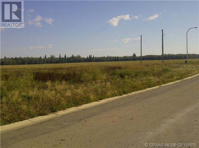 Vacant Land For Sale Lot 15 St Isidore, St. Isidore, Alberta