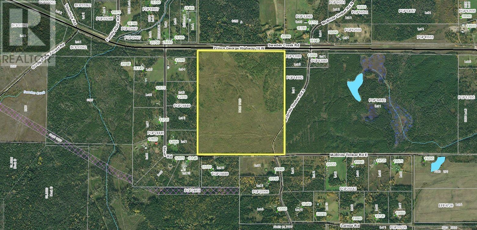 Vacant Land For Sale Dl 9259 Mcbride Timber Road, Prince George, British Columbia