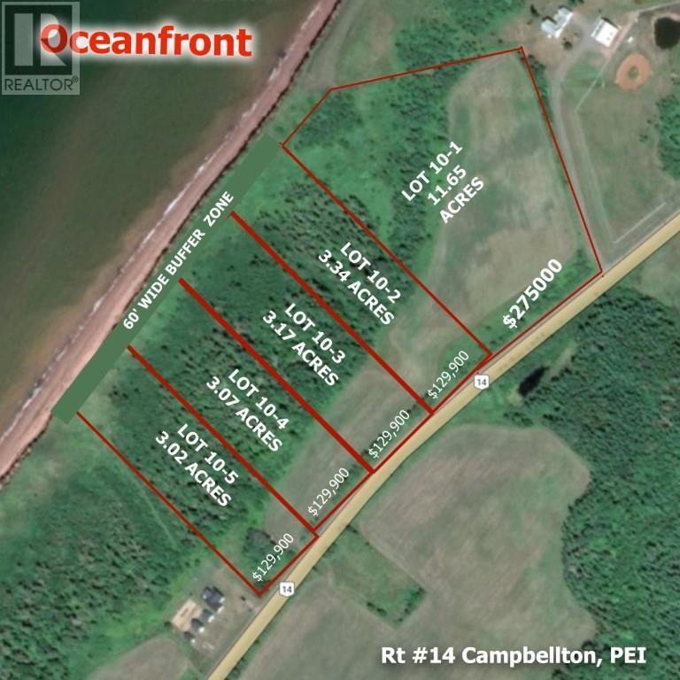 Vacant Land For Sale 10.2 Route 14, Campbellton, Prince Edward Island